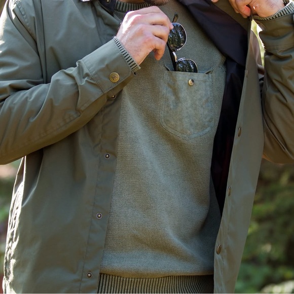 Roark Revival Komandir Sweater Army Green Size Small - Picture 3 of 10